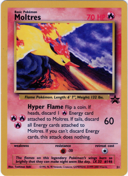 Moltres 12 | WoTC Promos | Pokemon TCG | English | Promo - Image 1