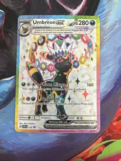 Pokemon Umbreon EX SVP 176 Premium Figure Collection Black Star Promo - Image 1