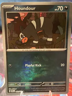 Houndour Master Ball Pattern 062/131 Prismatic Evolutions Holo Foil Pokemon TCG - Image 1