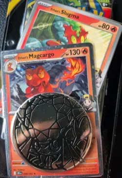 Pokemon TCG - Phantasmal Flames - 2 Different Premium Blisters - Mega Evolution - Image 2