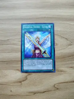 Yu-Gi-Oh! - Celestial Sword - Eatos - Super Rare / Holo - DRLG-EN011 - Image 1