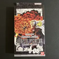 One Piece TCG: Absolute Justice Starter Deck - ST-06 - English - New - Sealed! - Image 1