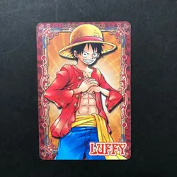 S5331 Luffy Japanese One Piece Memorial Log Card 2011 YF26 - Image 1