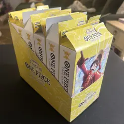 One Piece Tcg Egghead Starter Decks [ST29] English Version Lot Of 6 Open No Pack - Image 1