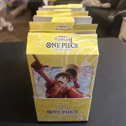 One Piece Tcg Egghead Starter Decks [ST29] English Version Lot Of 6 Open No Pack - Image 2