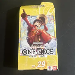 One Piece Tcg Egghead Starter Decks [ST29] English Version Lot Of 6 Open No Pack - Image 5