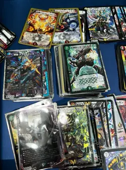 Duel Masters TCG 250+ Cards Lot Bulk Japanese Mixed Set W/ Mostly Holos & Legend - Image 3
