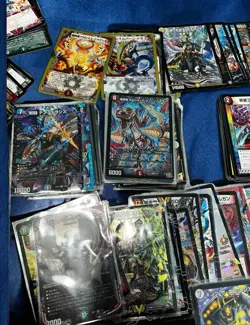 Duel Masters TCG 250+ Cards Lot Bulk Japanese Mixed Set W/ Mostly Holos & Legend - Image 4