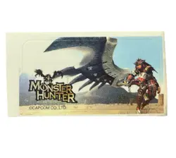 Sony PlayStation 2 PS2 Monster Hunter Capcom Official Memory Card Sticker - Image 1