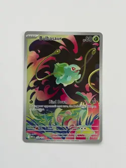 Bulbasaur 133/132 Me01: Mega Evolution Holo Pokemon Card - Image 1