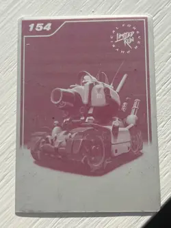Metal Slug Anthology Limited Run Games Trading Card #154 Printing Plate 1 of 1 - Image 1
