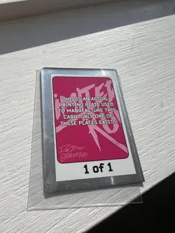 Metal Slug Anthology Limited Run Games Trading Card #154 Printing Plate 1 of 1 - Image 2