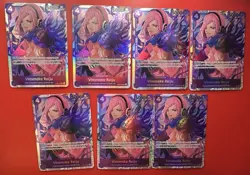 Lot of 7 - Vinsmoke Reiju OP06-069 SR One Piece Card Game NM For Royal - Image 1