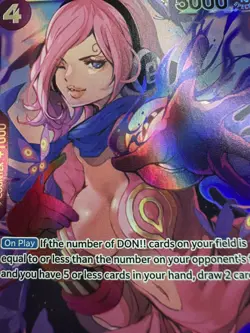 Lot of 7 - Vinsmoke Reiju OP06-069 SR One Piece Card Game NM For Royal - Image 3