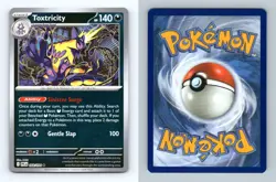 Toxtricity #068/094 Phantasmal Flames Reverse Holo Rare Pokemon 2025 TCG Card - Image 1