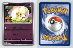 Mimikyu #042/094 Phantasmal Flames Reverse Holo Common Pokemon 2025 TCG Card - Image 1