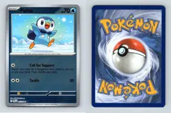 Piplup #027/094 Phantasmal Flames Reverse Holo Common Pokemon 2025 TCG Card - Image 1