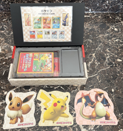 Pokemon Post Stamp Box Japanese Deck & Stamps Included No Promo Cards US Seller - Image 1