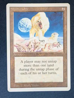 MTG Winter Orb - REVISED - LP/NM - Magic The Gathering - Image 1