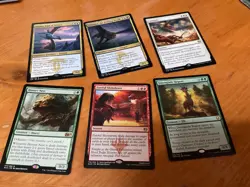 6x mtg mix lot rare mythic foils #8 - Image 1