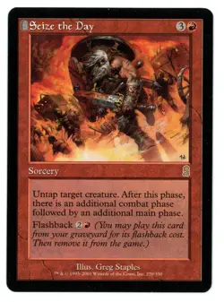Seize the Day -- MTG (SP Quality) - Odyssey - See scans!! - Image 1