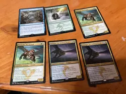 6x mtg mix lot rare mythic foils #7 - Image 1
