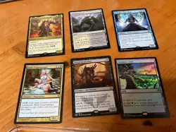 6x mtg mix lot rare mythic foils #6 - Image 1
