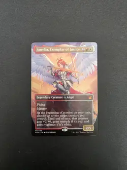MTG - Aurelia, Exemplar of Justice (Anime Borderless) - NM - Single - Image 1