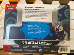 NEW POKEMON 2025 GRAFAIAI EX BOX SEALED - Image 3