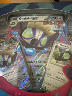 NEW POKEMON 2025 GRAFAIAI EX BOX SEALED - Image 4