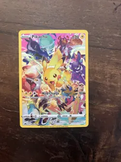 Pokemon Pikachu TCG Card Crown Zenith 160/159 Holo Secret Rare NM/Mint Condition - Image 1