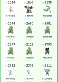 Pokemon Go PTC Acc, Guaranteed Lucky Armor Mewtwo - Image 2