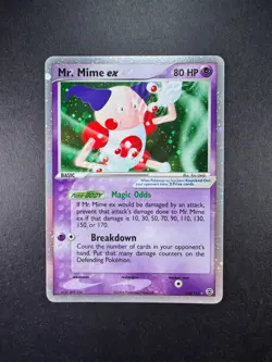 2004 Pokemon Mr. Mime ex EX Fire Red & Leaf Green Holo 110/112 - Image 1