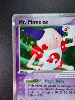 2004 Pokemon Mr. Mime ex EX Fire Red & Leaf Green Holo 110/112 - Image 2