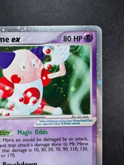 2004 Pokemon Mr. Mime ex EX Fire Red & Leaf Green Holo 110/112 - Image 3