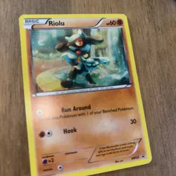 Pokemon TCG Riolu Black White BW33 Holo Promo - Image 2