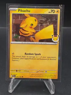 Pikachu Pokemon Day 2026 051/162 30th Anniversary Promo Pokemon TCG - Image 1
