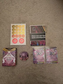 Pokemon Mega Diancie Battle Deck No Meloetta Promo - Image 1