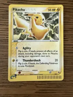 Pokemon TCG - Pikachu EX Series Holo Promo - Image 1