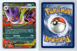 Mega Gengar EX #056/094 Phantasmal Flames Double Rare Holo Pokemon 2025 TCG - Image 1