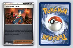 Grimsleys Move #090/094 Phantasmal Flames Reverse Holo Uncommon Pokemon 2025 TCG - Image 1