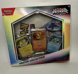 Pokemon TCG SV8.5 Prismatic Evolutions Poster Collection Box Factory Sealed - Image 1