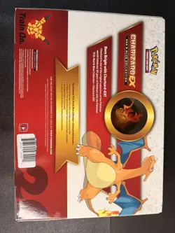 Charizard EX Red and Blue Collection - Pokemon Promo box with figure - SEALED - Image 2