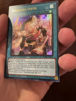 Yu-Gi-Oh! TCG Emblema Oath Valiant Smashers VASM-EN021 1st Edition Ultra Rare - Image 4