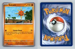 Solrock #075/132 Mega Evolution Uncommon Pokemon 2025 TCG Card - Image 1