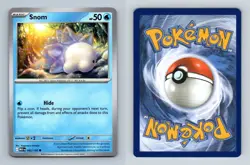 Snom #042/132 Mega Evolution Common Pokemon 2025 TCG Card - Image 1