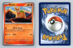 Numel #021/132 Mega Evolution Common Pokemon 2025 TCG Card - Image 1