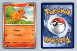 Vulpix #019/132 Mega Evolution Common Pokemon 2025 TCG Card - Image 1