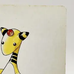 Pokemon Ampharos #181A Playing Card Gold Poker Pichu Nintendo Japanese Vintage - Image 3