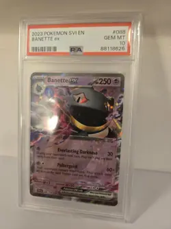 Psa 10 Banette ex 088/198 Scarlet & Violet Pokemon Card - Image 1